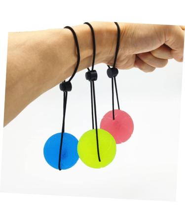 Mobestech Hand Exercise Balls - Stress Relief & Grip Strength Training - Pink TPE Gym Equipment (20x5cm) - Buy Online on GoSupps.com