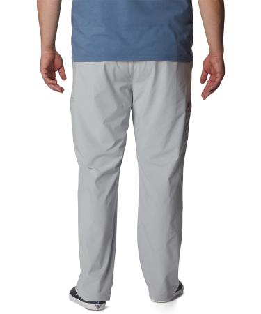 Columbia Men's Terminal Tackle Pant Cool Grey 42W x 30L - Big | High-Performance Fishing Pants - Buy Online on GoSupps.com