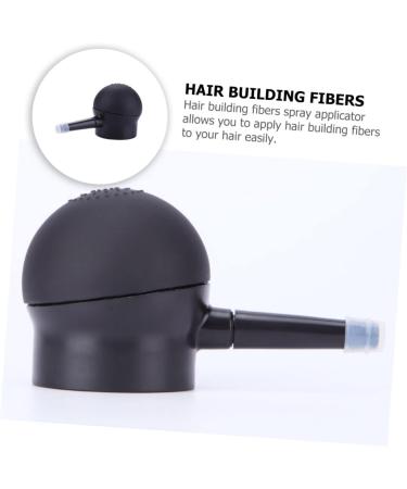Mikinona 1pc Silicone Nozzle Hair Spray Application Nozzle Hair Building Fibers Applicator Hair Spray Nozzle Hair Fibers Sprayer Spray Mist Bottle Natural Hair Spray Plastic Abs Black - Buy Online on GoSupps.com