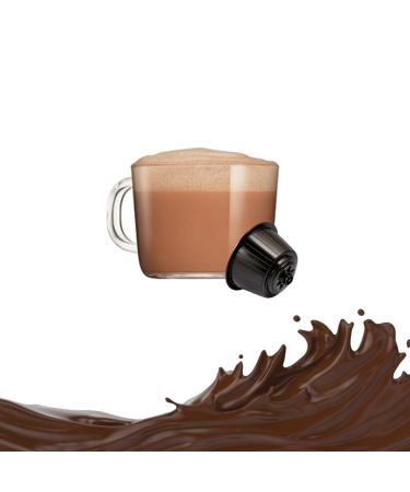 KICKKICK® 16 Capsules Choco Quick Soluble Nesquik Flavor - Compatible with Nescafé Dolce Gusto - Nesquik Flavor - Milk and Chocolate