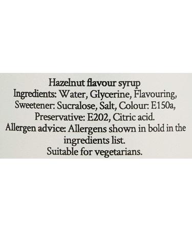 Simply Sugar Free Hazelnut Syrup 250 ml - Buy Online on GoSupps.com