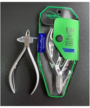 Nghia Professional Stainless Steel Cuticle Nipper C-05 (D-04) - Precision Cuticle Cutter Trimmer for Perfect Nail Care at Home/Spa/Salon - 1 PCS - Buy Online on GoSupps.com
