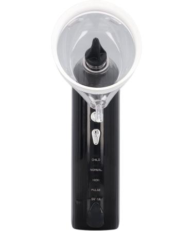 Electric Ear Wax Removal Kit | SoftSpray Ear Cleaner with 4 Pressure Settings | Complete Ear Cleaning Irrigation Kit for Adults & Kids | Black - Buy Online on GoSupps.com