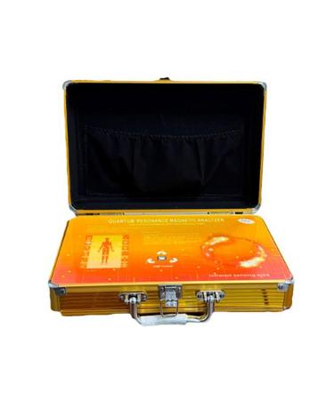 Sustainable intelligent health detector magnetic 5D quantum resonance health analyzer hand-touch recognition precise recording of human cellmeridal health analysis