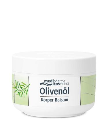 medipharma cosmetics olive oil body balm | for dry and sensitive skin | With vitamin E and shea butter | 250 ml