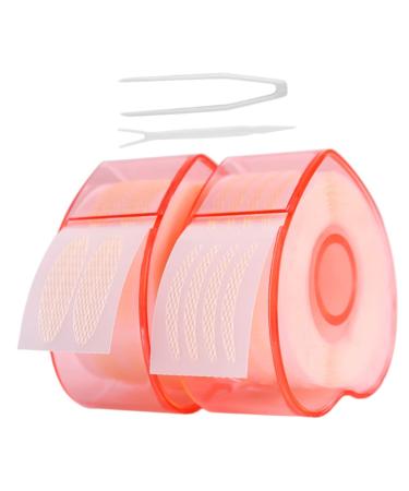 Beatifufu 2 rolls Tapes Moment Self-adhesive Invisible Strip Eyelid Beauty Sticker Tape Eye