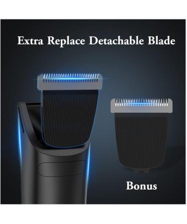 Buy Kibiy Electric Body Razor for Men - IPX7 Waterproof Trimmer with Ceramic Blade & LED Light - Perfect for Intimate Grooming - Buy Online on GoSupps.com