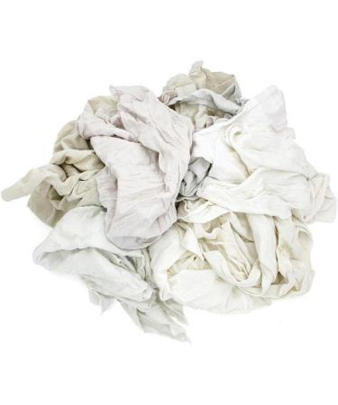 Buy A99325 Recycled Cleaning T-Shirt Cloth Rags | Lint-Free White Rags 2 lb Bag - Eco-Friendly & International Shipping - Buy Online on GoSupps.com