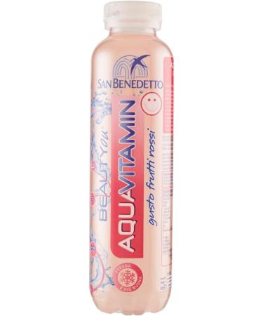 San Benedetto Aquavitamin BeautYou Lot de 24 bouteilles d'eau avec fruits rouges en PET 40 cl - Buy Online on GoSupps.com