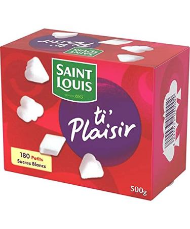 Saint Louis ti?Plaisir 180 Petits Sucres Blancs 500g (lot de 6)