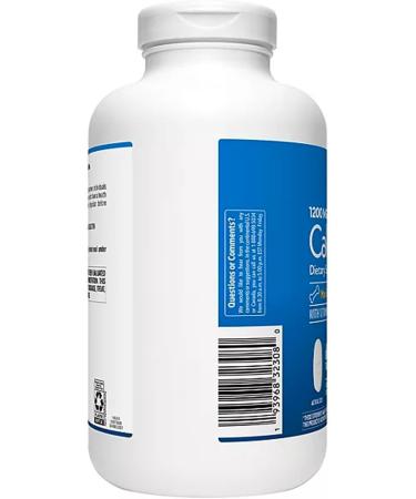 Members Mark Calcium with Vitamin D3 Tablets 600 ct. - Supports Bone & Muscle Health - High Potency Calcium 1200 mg & Vitamin D3 40 mcg - Buy Online on GoSupps.com