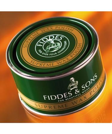 Fiddes & Sons Supreme Wax Polish 500ml - Antique Brown by Fiddes & Sons