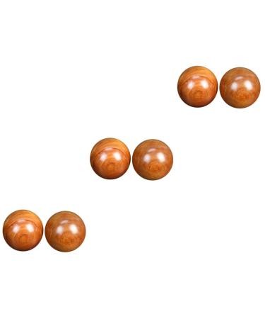 Fomiyes 3 pairs handballs train fingers training fingers training mesh stinging mesh chinese relaxing balls massage ball tool balls on the wrist Hand massage balls