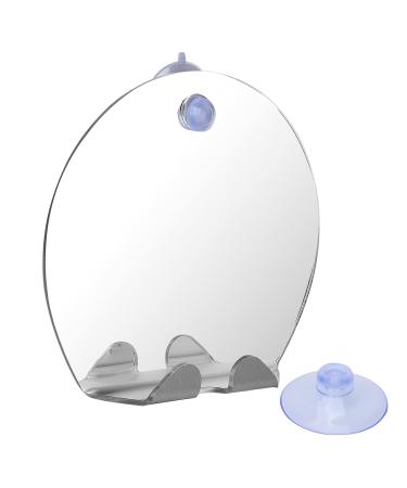 Shower Mirror for Shaving Fogless Bathroom Fogless Mirror with Powerful Lock Suction and Hook Bathroom Accessories