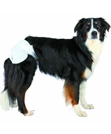 TRIXIE diapers for bitches M waist circumference 32-48 cm 12 pieces 23633 white M
