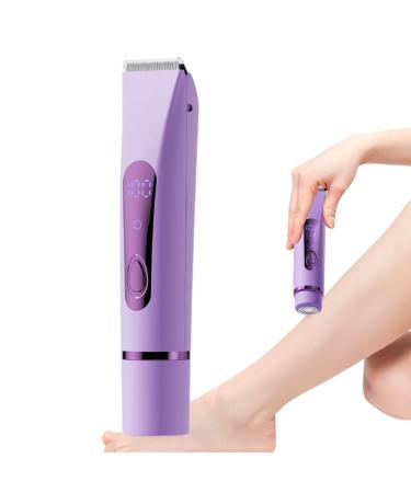 Electric trimmer for body hair multifunction trimmer portable for legs beard face arms intimate area
