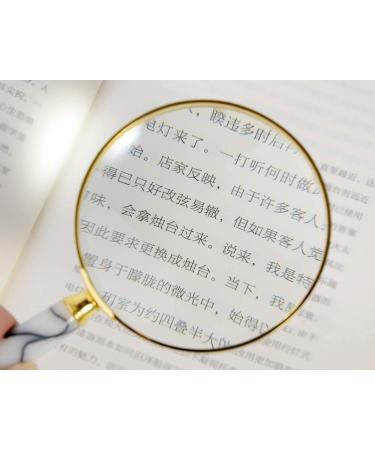 Magnifiers for Craft Work Reading Magnifier Magnifying Glass Magnifying Glass 5 Times Reading Children's Interest Observing Narrow Frames Large Mirrors Wide Field of Vision Vision - Buy Online on GoSupps.com