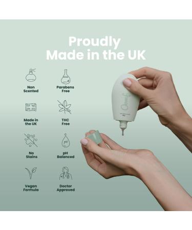 Quanna Oomf - All Natural Water Based Moisturiser with Hemp & Prebiotics | pH Balanced & Non-Sticky | 50ml - Shop Internationally - Buy Online on GoSupps.com