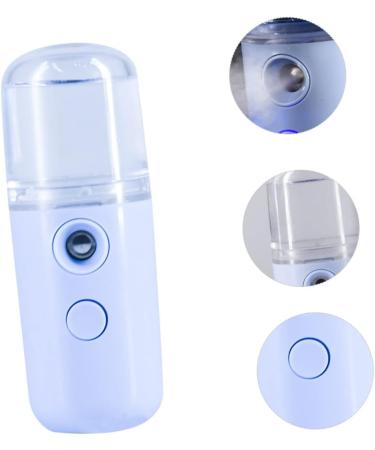LIFKOME 1pc Sprayer Plastic Charging Steamer Durable Facial Beauty Nano Multi-function Handy Humidifier 14.5X4CM Blue - Buy Online on GoSupps.com