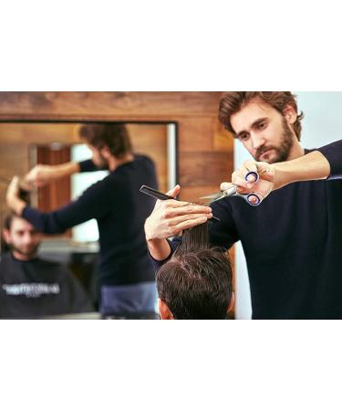 ShearGuru Professional Barber Scissor Hair Cutting Set - 1 Straight Edge Hair Scissor Shears (5.5) - Buy Online on GoSupps.com