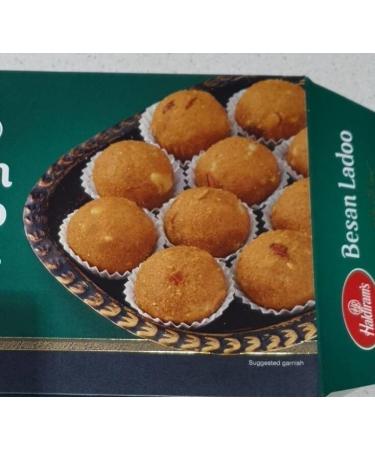 Haldiram s Besan Ladoo | 400g | Popular Indian Sweets on Every Occasions Rich Flavour | Dessert | Sweet Gifts | Festival Special | Diwali Celebrations - Buy Online on GoSupps.com