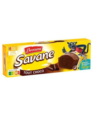 Brossard Savannah Pocket All Chocolate 189 g – Pack of 4 – Special Offer