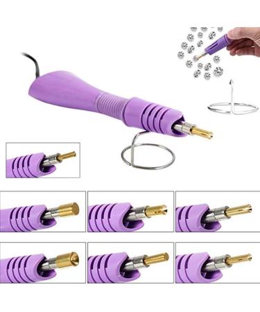 Hotfix Applicator 7 in 1 Bedazzler Kit - Rhinestone Setter Wand Tool with 7 Tip Sizes - DIY Kit with Rhinestones and Support Stand - Buy Online on GoSupps.com