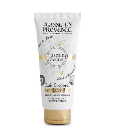 Jeanne En Provence JEANNE EN PROVENCE - Moisturizing & Scented Body Milk - Secret Jasmine - 95% Natural Ingredients - Dry Skin - Made in France in Oily - 200ml