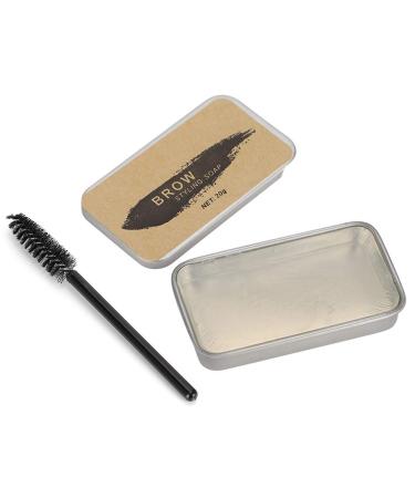 Sonew colorless eyebrow soap kit 3d eyebrow make-up gel with brushes for durable eyebrows eyebrow styling styling soap fashionable eyebrows gel wax