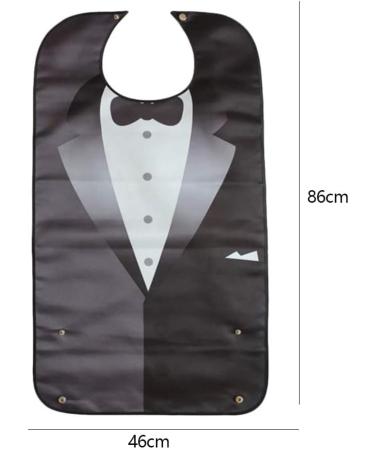 Waterproof Adult Bib: Reusable Clothing Apron for Dining - Fun and Functional - Buy Online on GoSupps.com