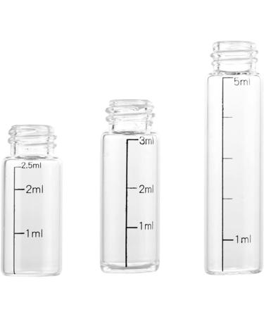 Frcolor 30-Piece Container Perfume & Aromatherapy Bottles - Clear Vials for Home & Skin Care - Perfect for Oils Lotions & Sprays (3x3pcs) - Buy Online on GoSupps.com