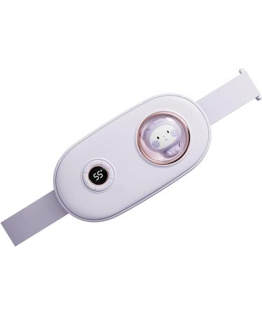 Menstruation Heating Belt | Fast-Heating Pillow for Uterus & Back Pain Relief | Elastic ABS & PC | 9.45 x 5.12 x 2.36 inches (Violet) - Buy Online on GoSupps.com