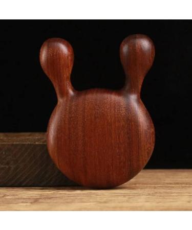 Frcolor Face Gua Sha Tool - Wood Hair & Body Massage Kamm for Neck Head & Leg Relaxation | Shop Internationally - Buy Online on GoSupps.com