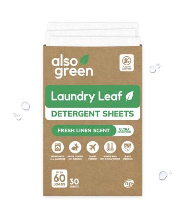 Laundry Leaf Detergent Sheets