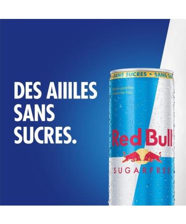 REDDBULL - Sugar Free 250Ml - Pack of 4 - Sold in Packs - Buy Online on GoSupps.com