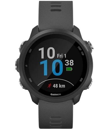 Garmin Forerunner 245 GPS Running Smartwatch - Slate Gray (Renewed) - Buy Online on GoSupps.com