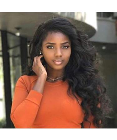 Stay & Me Recke Black Women Long Curls Wavy Synthetic Wig - Heat Resistant Ombre Afro Wigs for Parties - Buy Online on GoSupps.com