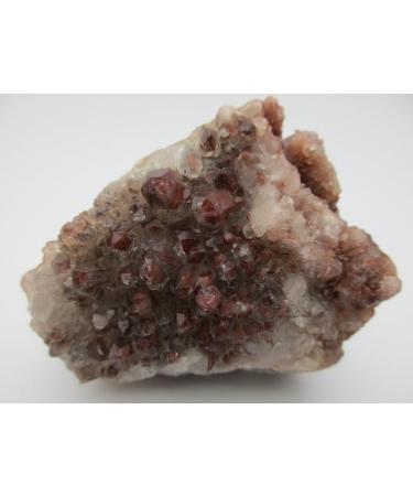 Yenoshi 88g Natural Stones Minerals Red Quartz Vug Ore Crystal Cluster Christmas Decoration Ancona Rusy Specimens Energy Reiki Stones - Buy Online on GoSupps.com