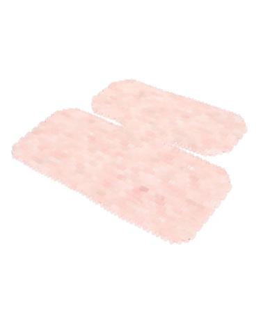 Rose Quartz Neck and Breast Massager | Calming Stress Relief Device | Pink Translucent Health Massager | Perfect Gift for Mother & Girlfriend - Buy Online on GoSupps.com