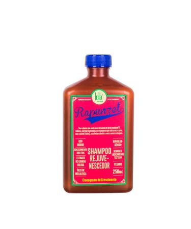 Lola From Rio - Rapunzel - Rejuvenating Shampoo for Hair Growth Stimulates Blood Circulation for More Volumous Thicker Stronger Softer Hair For All Hair Types 8.45 Fl Oz