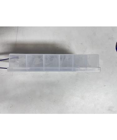 Kalolary 120Pcs Clear Dual Nail System - MOOLD ACYLL Stiletto Nail Extension Tips for Nail Art | 12 Sizes with Scale for Perfect Manicure - Buy Online on GoSupps.com