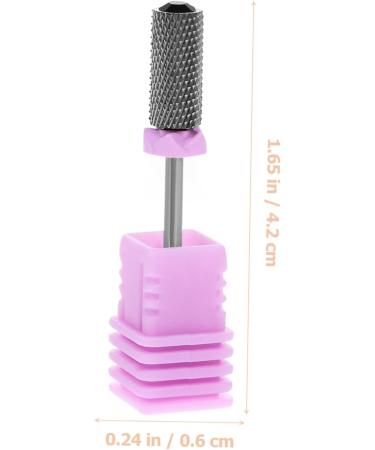 Beaupretty nail drill bits drill bits for nails manicure nail bits manicure accessories nail bits for nail drill nails drill bits manicure supplies Manicure tools Tungsten steel alloy 0.6x0.6x4.2cm As Shown3 - Buy Online on GoSupps.com
