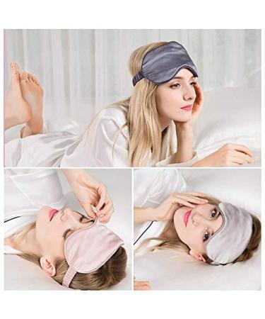 EleCharm 6-Pack Silk Satin Eye Mask Assorted Colors - Smooth Sleeping Mask Eye Shade - Buy Online on GoSupps.com