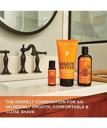 Van Der Hagen Shave Oil - Transparent Formula with Jojoba & Chia Seed Oils for Precision Shaving | Superior Razor Glide (1 fl oz) - International Shipping Available - Buy Online on GoSupps.com