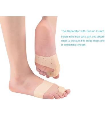 Bunion Corrector 1 Pair | Soft Breathable Hallux Valgus Correction Socks | Orthopedic Bunion Splint & Toe Separator | Foot Health Care Protector for Pain Relief | Men & Women - Buy Online on GoSupps.com