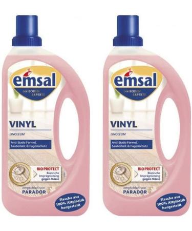 Emsal Vinyl Floor Care 1000 ml (Pack of 2) - Premium International Shipping for All Floors - Buy Online on GoSupps.com
