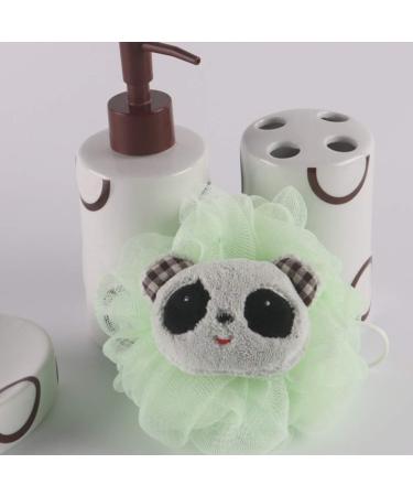 5pcs Bath Ball Body Scrubber Puff - Loofah Shower Sponge & Massager for Smooth Skin | Ideal for Baby & Adults - Buy Online on GoSupps.com