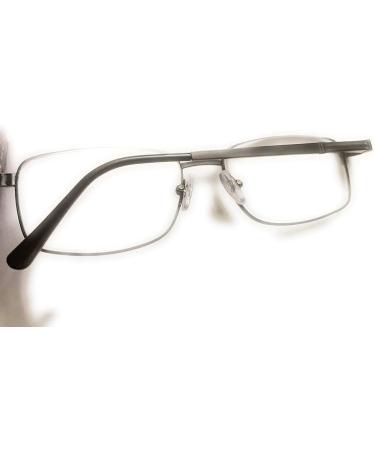 Buy Foster Grant Men's Titanium Reading Glasses T23 Gun +1.50 | Stylish & Durable International Shipping Available - Buy Online on GoSupps.com