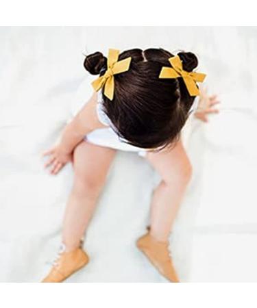 20 Pairs Hair Clips Set - Small Lined Hair Loops for Girls & Toddlers | Handcrafted Hairpin Accessories - Buy Online on GoSupps.com