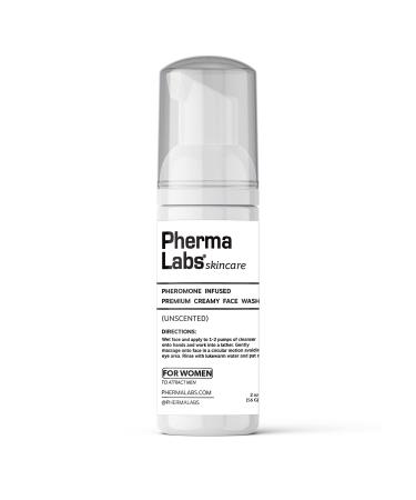 Creamy Face Wash For Women With Pheromones To Attract Men | Vegan Face Cleanser With Coconut Milk | Gentle And Hydrating Nutrient-Rich Daily Face Wash (56g)